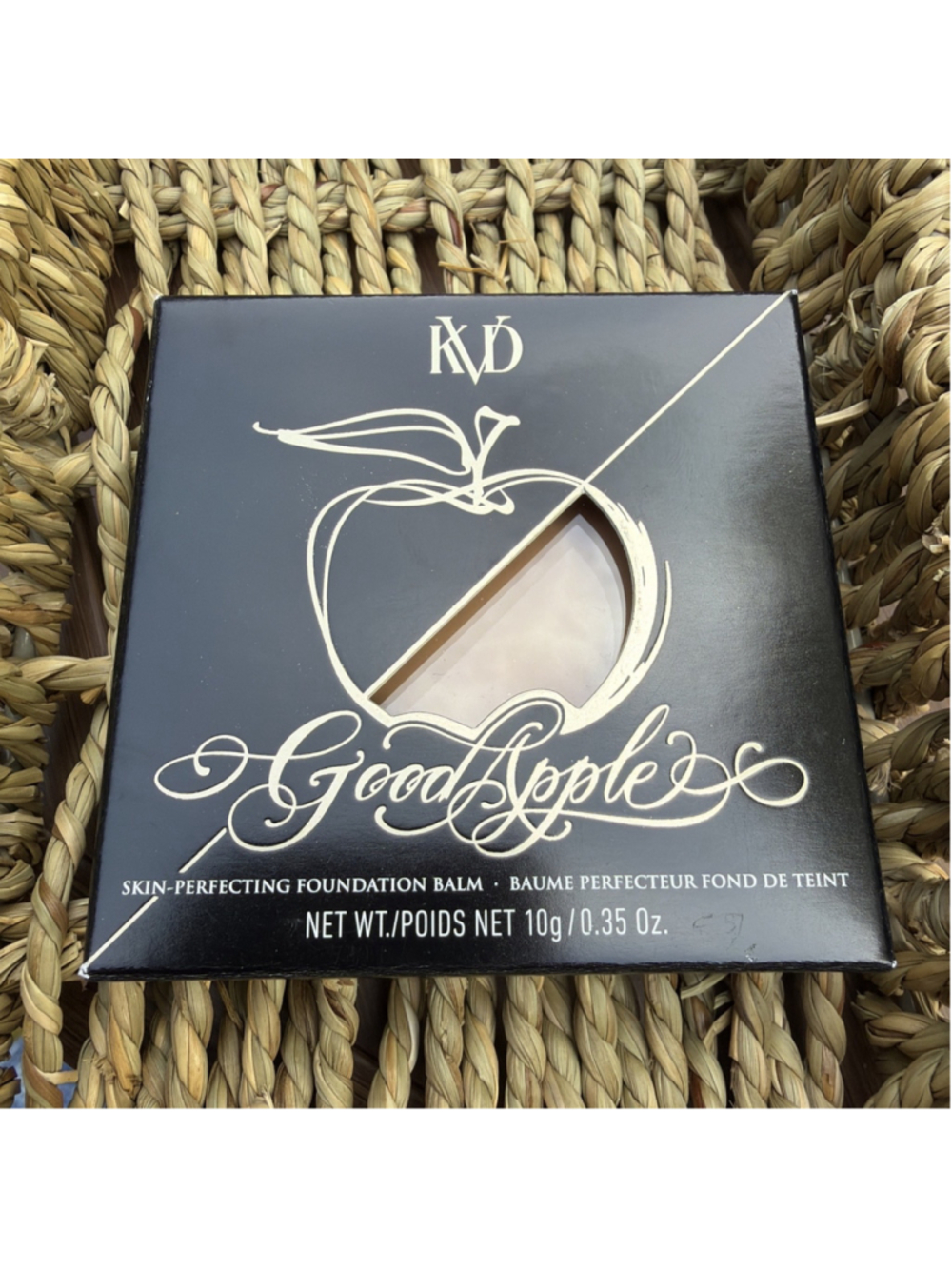 NIB Kat Von D KVD Good Apple Foundation Balm Medium 033 0.35 fl oz